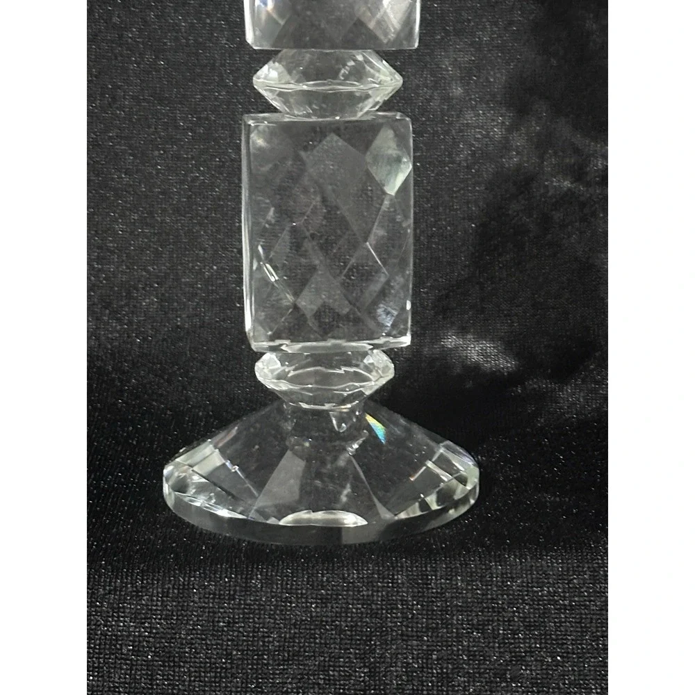 Lafayette Crystal candle holder 10 1/2